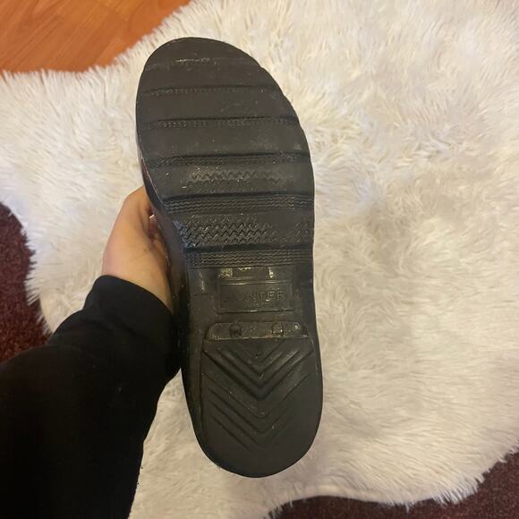 Hunter Short Gloss Rain Boots Size 6 - Picture 7 of 13